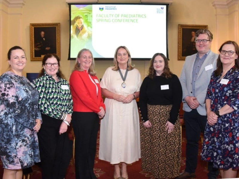 Speakers at the Faculty of Paediatrics Spring Conference 2024